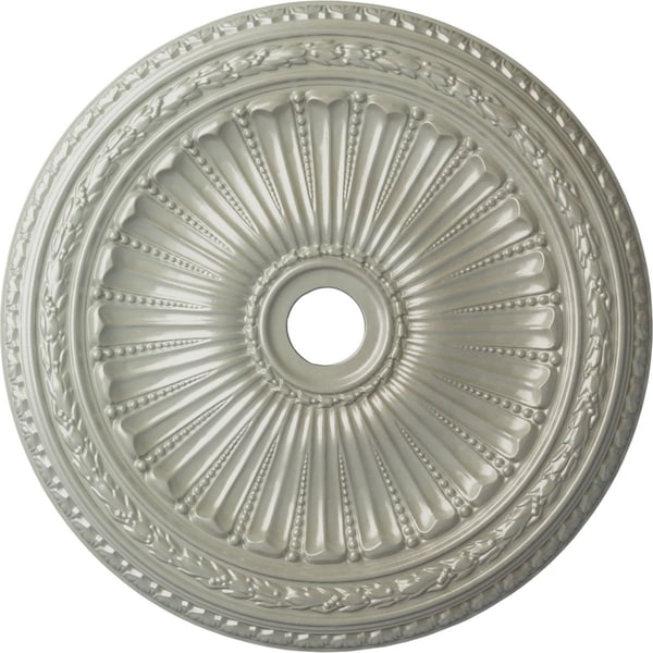 Ekena Millwork Viceroy Ceiling Medallion (Fits Canopies up to 4 7/8"), 35 1/8"OD x 4 7/8"ID x 2 1/2"P, Flash Copper CM35VIFCS - main